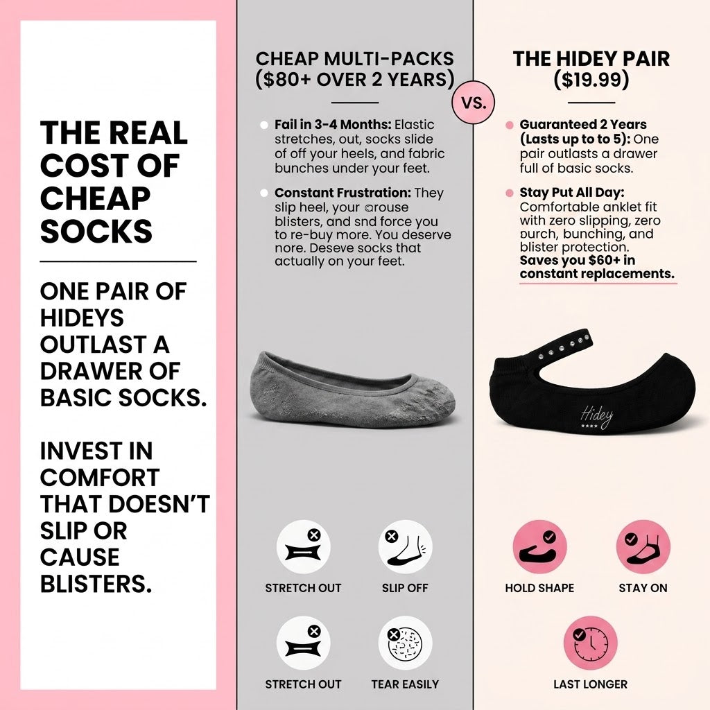 Hidey Crystal Bamboo Socks for Women – Luxury Soft Novelty Socks with Mesh Gift Bag | Unique Travel Accessories