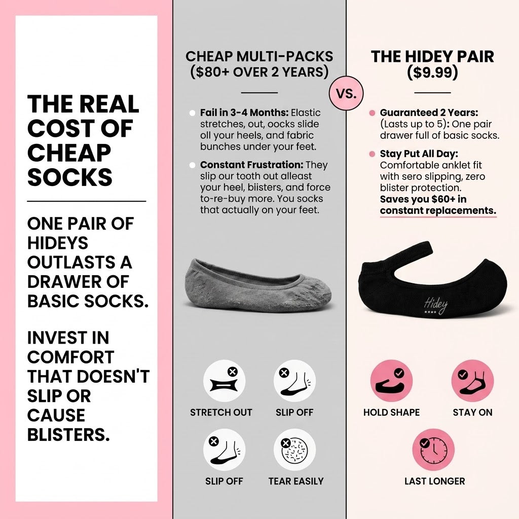 Hidey Bamboo Socks for Women – Luxury Soft Novelty Socks in Mesh Gift Bag | Unique Travel Accessories