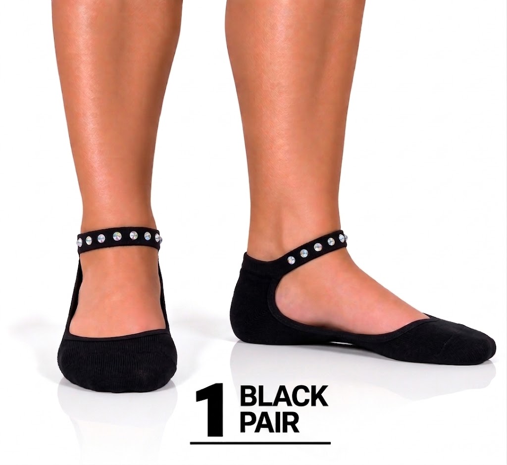 Hidey Crystal Bamboo Socks for Women – Luxury Soft Novelty Socks with Mesh Gift Bag | Unique Travel Accessories - Hidey Style