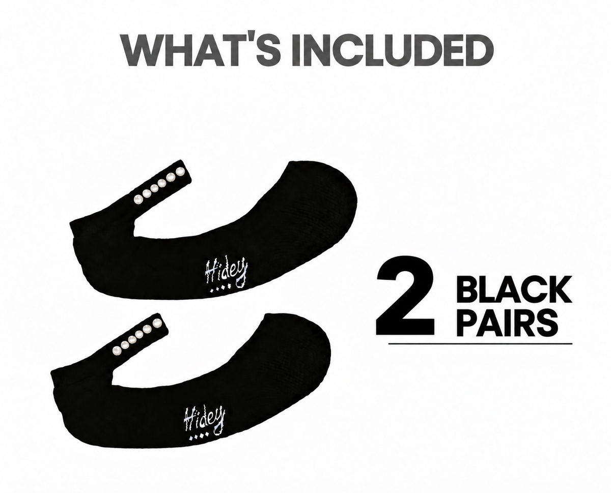 Hidey Crystal Bamboo Socks for Women – Luxury Soft Novelty Socks with Mesh Gift Bag | Unique Travel Accessories - Hidey Style