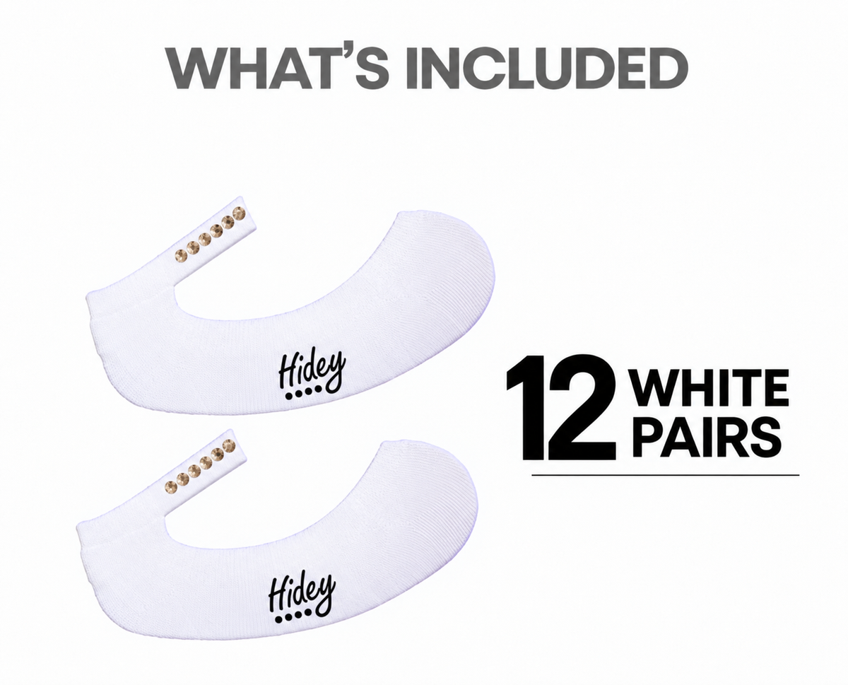 Hidey Crystal Bamboo Socks for Women – Luxury Soft Novelty Socks with Mesh Gift Bag | Unique Travel Accessories - Hidey Style