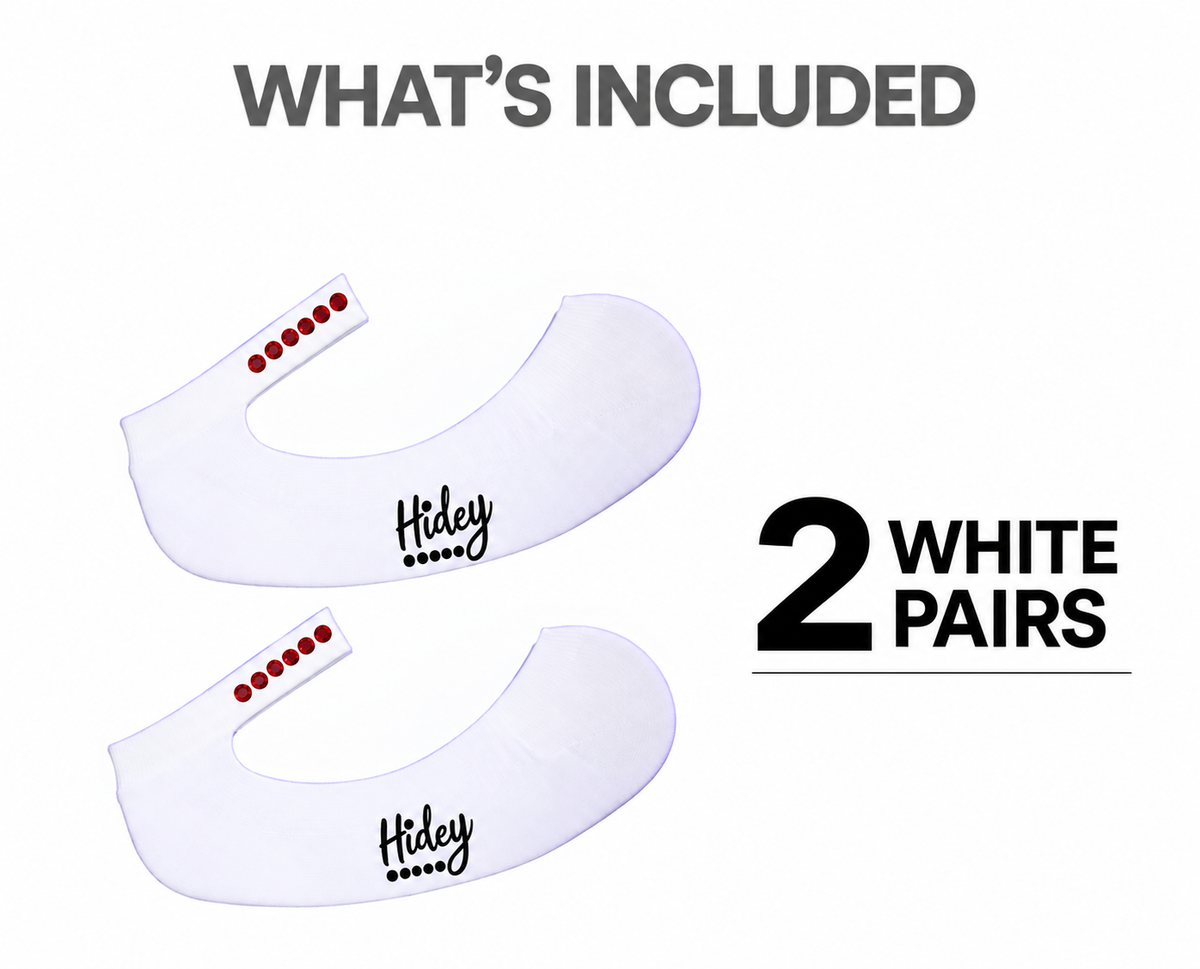 Hidey Crystal Bamboo Socks for Women – Luxury Soft Novelty Socks with Mesh Gift Bag | Unique Travel Accessories - Hidey Style