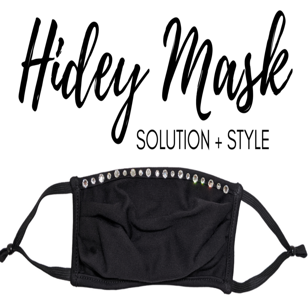 Hidey Face Mask with genuine Swarovski crystals - Hidey Style