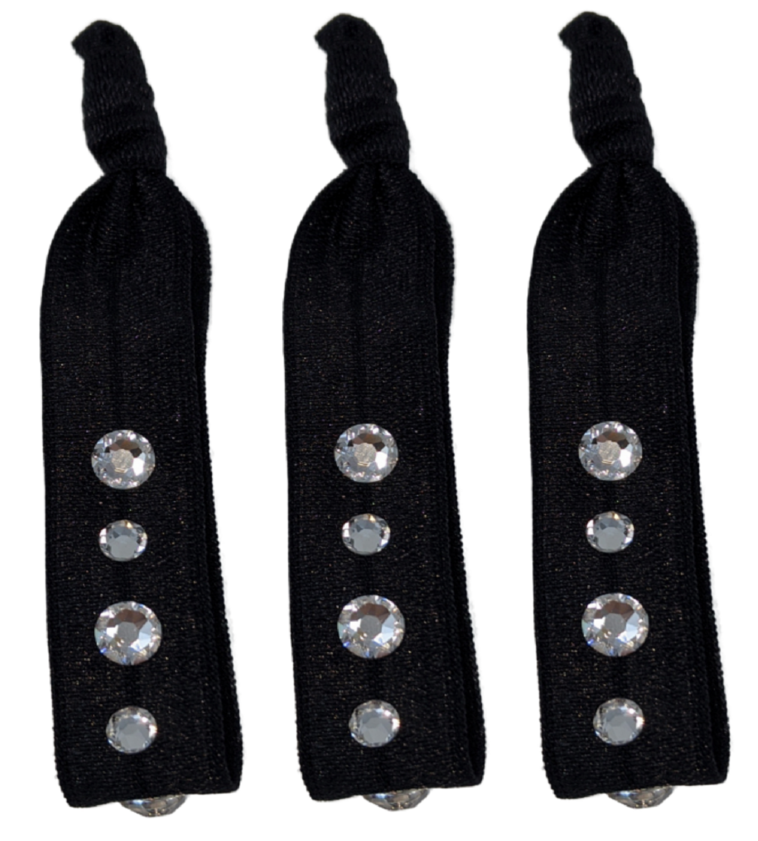 Hidey Hair Ties with Swarovski Crystals (10% donated to SPCA) - Hidey Style